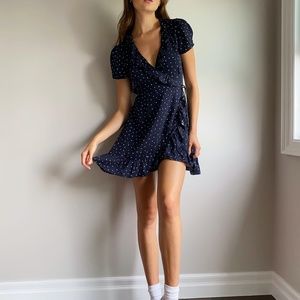 Sunday Best New Ruffle Wrap Dress NEW WITH TAGS